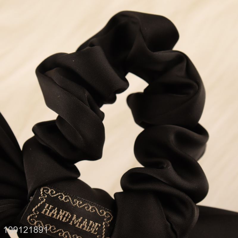 Popular products black fashion bowknot hair band hair accessories for girls