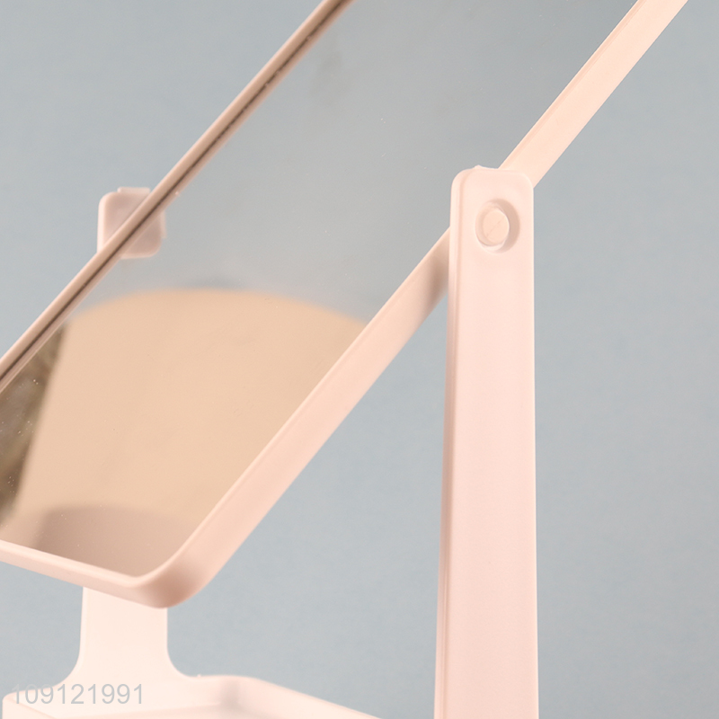 Good quality rectangle desktop mirror makeup mirror for sale