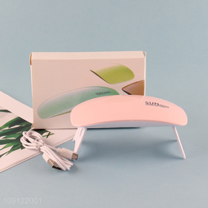 Hot selling portable home mini UV LED nail lamp nail dryer