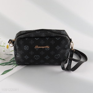 Good quality fashionable pu leather ladies messenger bag for sale