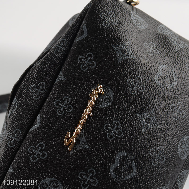 Good quality fashionable pu leather ladies messenger bag for sale