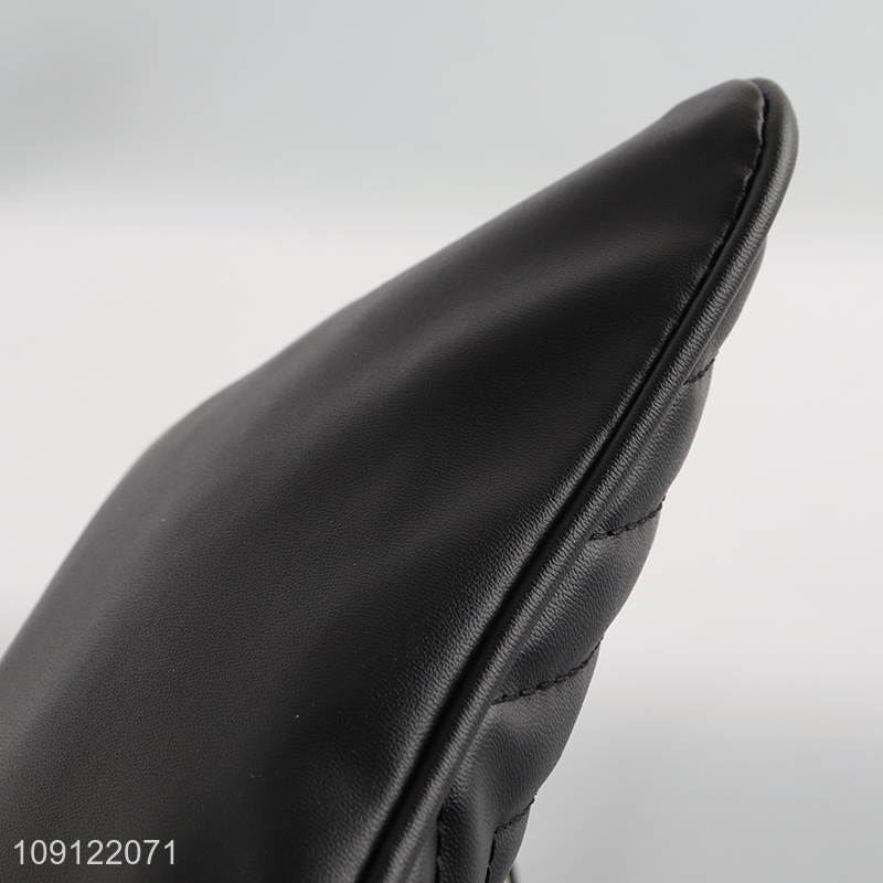 China factory black fashionable pu leather messenger bag for sale