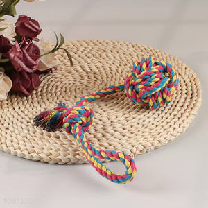 High Quality Heavy Duty Dog Rope Toy Bite Resistant Dog Chew Toy