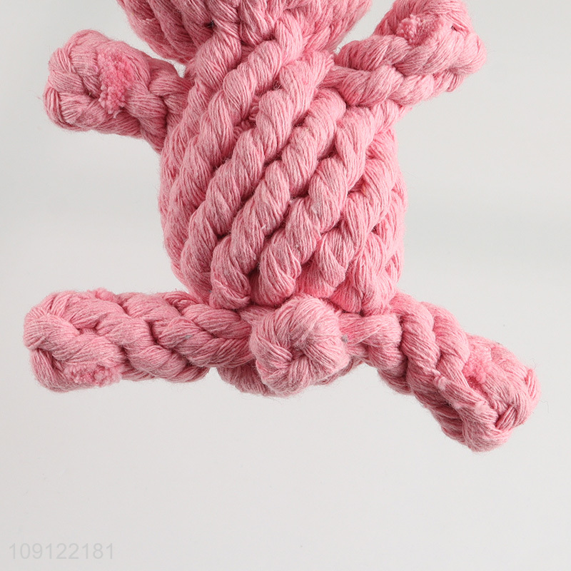 Factory Price Bear Shaped Dog Rope Toys Dog Puppy Chew Toys