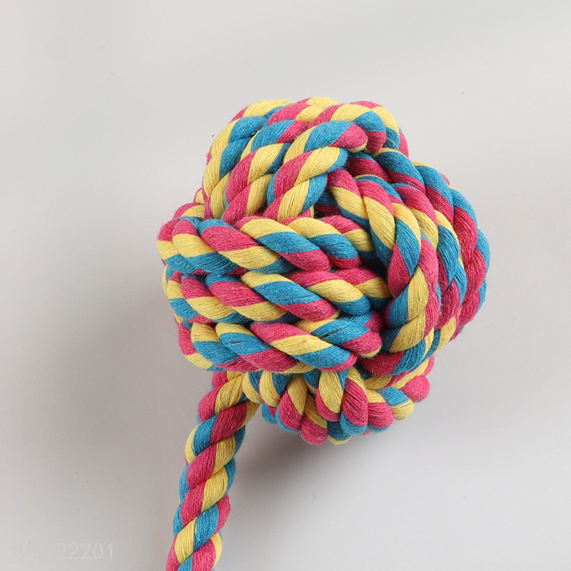 High Quality Heavy Duty Dog Rope Toy Bite Resistant Dog Chew Toy