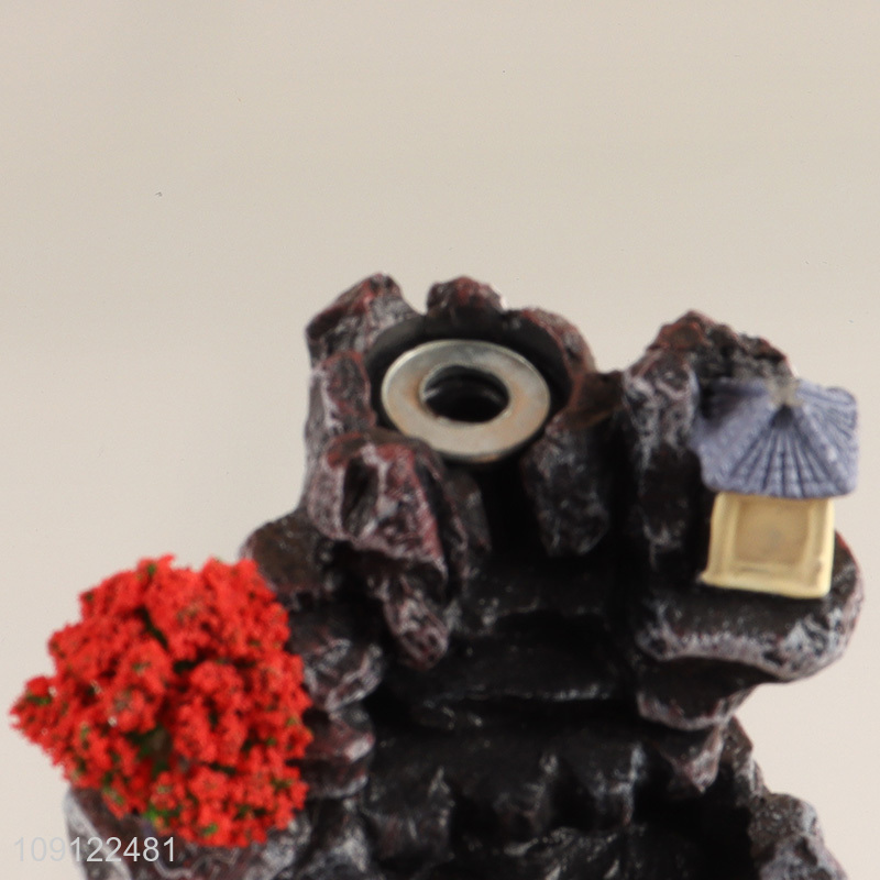 High Quality Ceramic Waterfall Backflow Incense Burner for Home Living Room