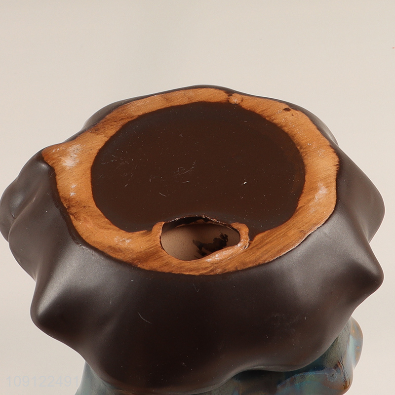 Hot Selling Ceramic Backflow Incense Holder Ceramic Waterfall Incense Burner