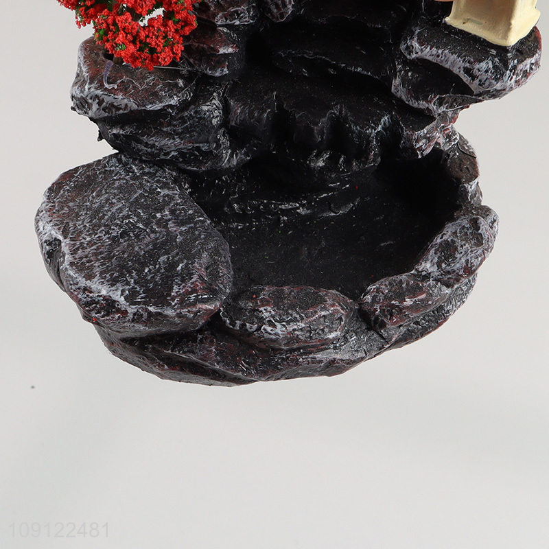 High Quality Ceramic Waterfall Backflow Incense Burner for Home Living Room