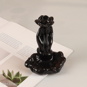 New Product Ceramic Waterfall Backflow Incense Burner for Home Decoration