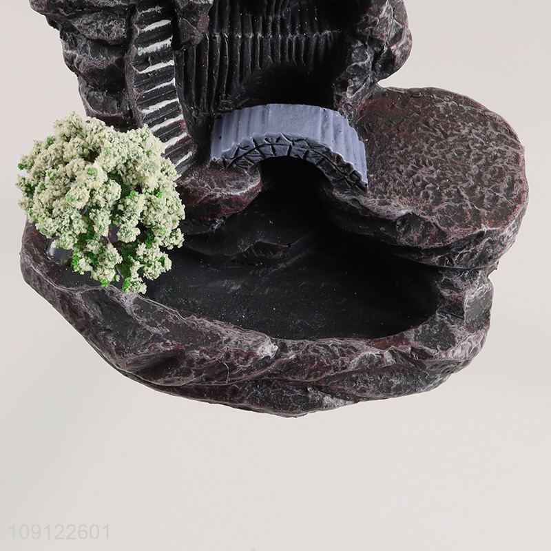Good Quality Ceramic Backflow Incense Holder Waterfall Incense Burner for Decor