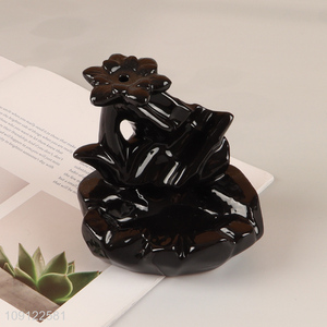 Hot Selling Ceramic Waterfall Backflow Incense Burner for Home Living Room