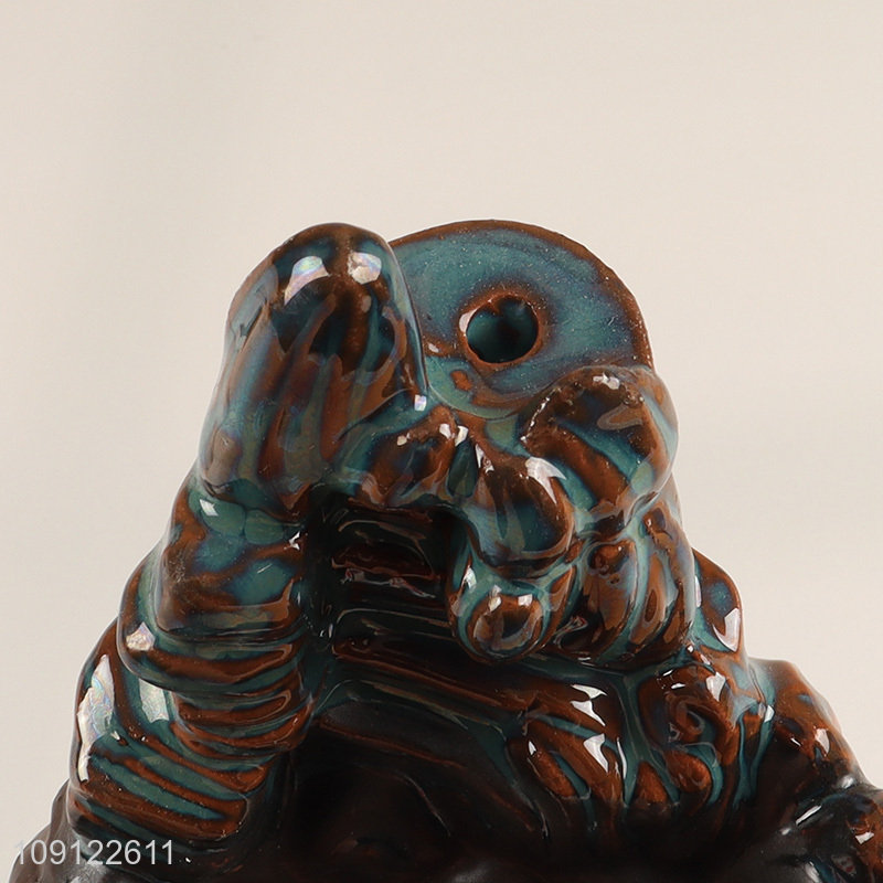 China Imports Backflow Incense Holder Ceramic Waterfall Backflow Incense Burner