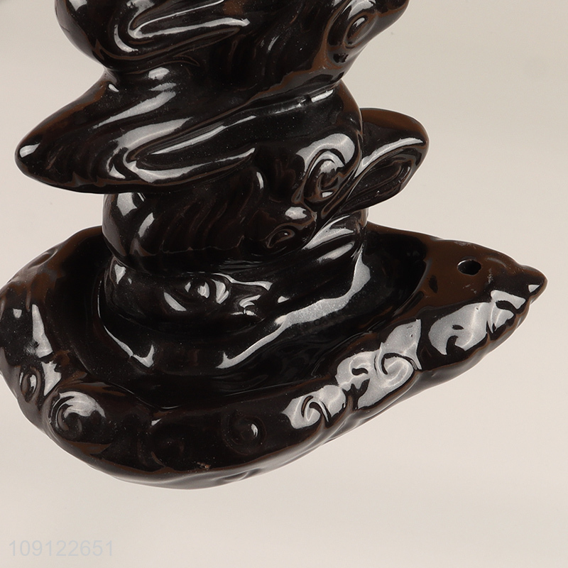 Factory Price Ceramic Backflow Incense Burner Home Reading Room Ornaments