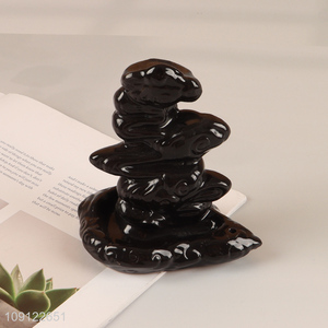 Factory Price Ceramic Backflow Incense Burner Home Reading Room Ornaments