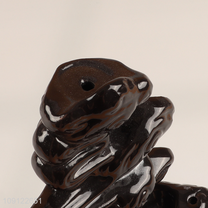 Factory Price Ceramic Backflow Incense Burner Home Reading Room Ornaments