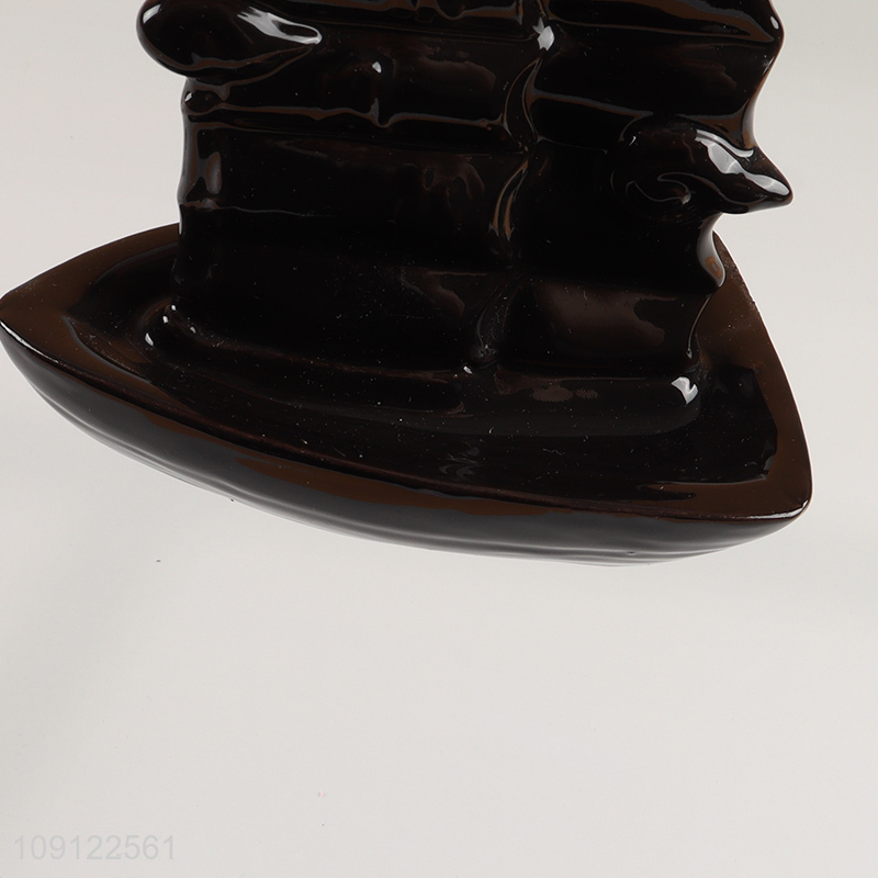 Factory Price Ceramic Backflow Incense Burner for Office Yoga Room Decoration