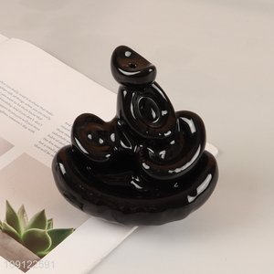 New Arrival Ceramic Backflow Incense Holder Ceramic Waterfall Incense Burner