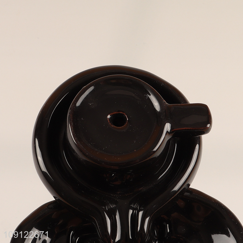 Hot Selling Decorative Backflow Incense Burner Ceramic Waterfall Incense Holder