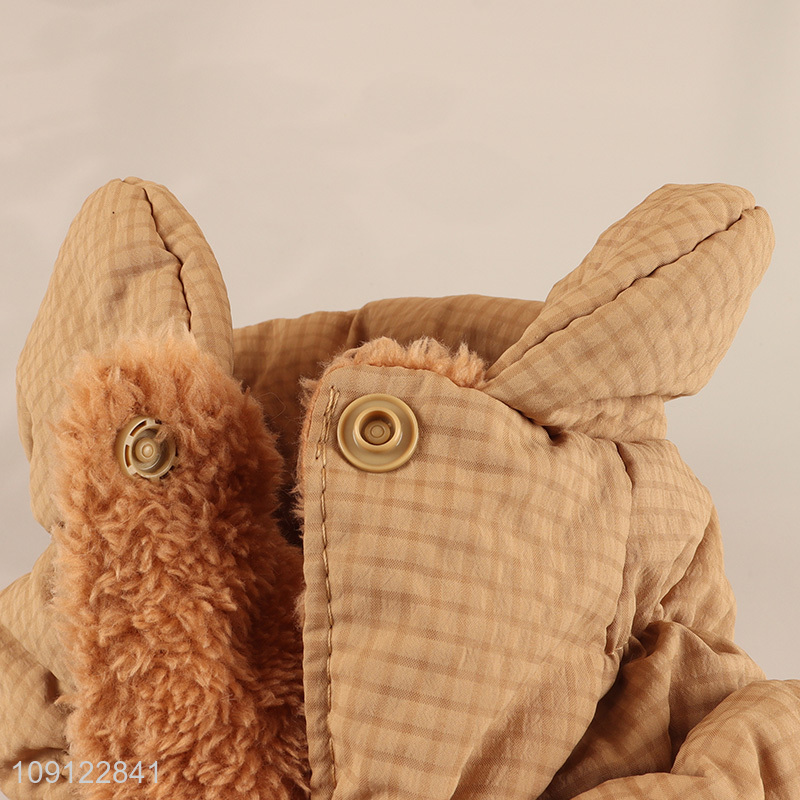 Good Quality Dog Winter Coat Waterproof Padded Fleece Lined Dog Jumpsuit