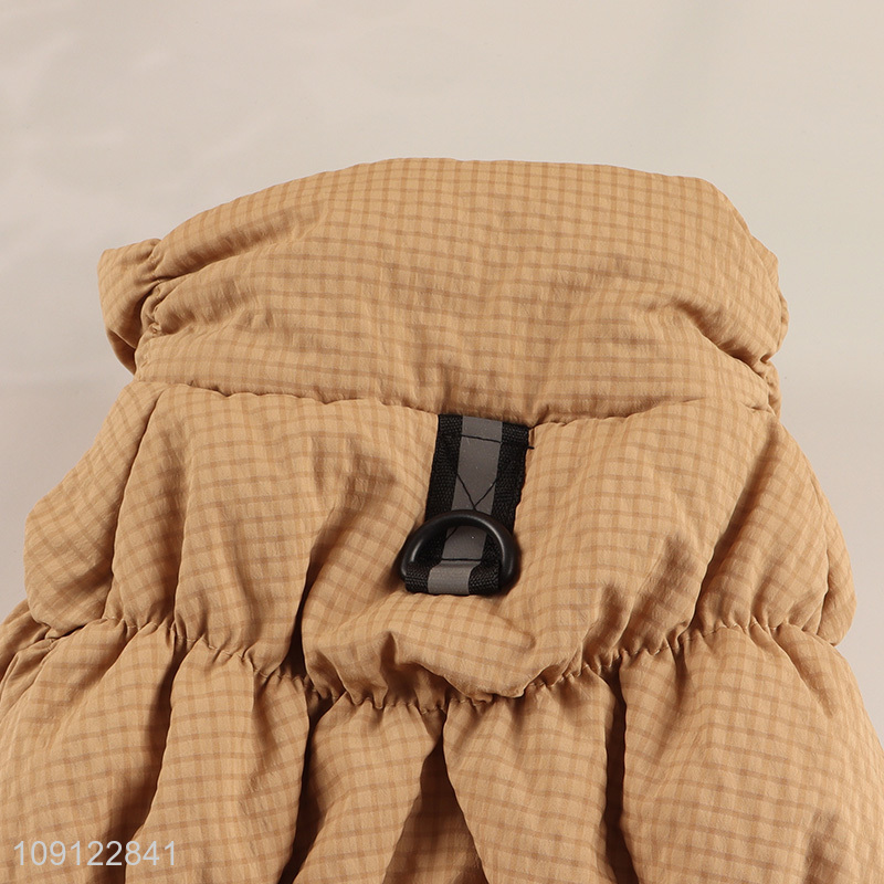 Good Quality Dog Winter Coat Waterproof Padded Fleece Lined Dog Jumpsuit