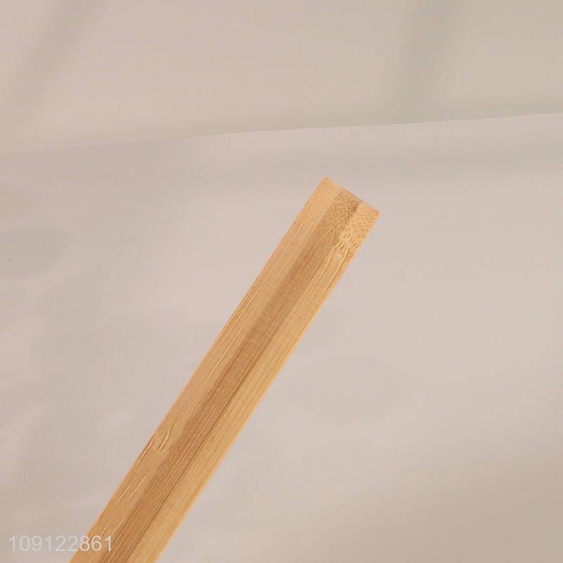 Factory Price 4-Compartment Bamboo Serving Tray Divided Bamboo Snacks Plate