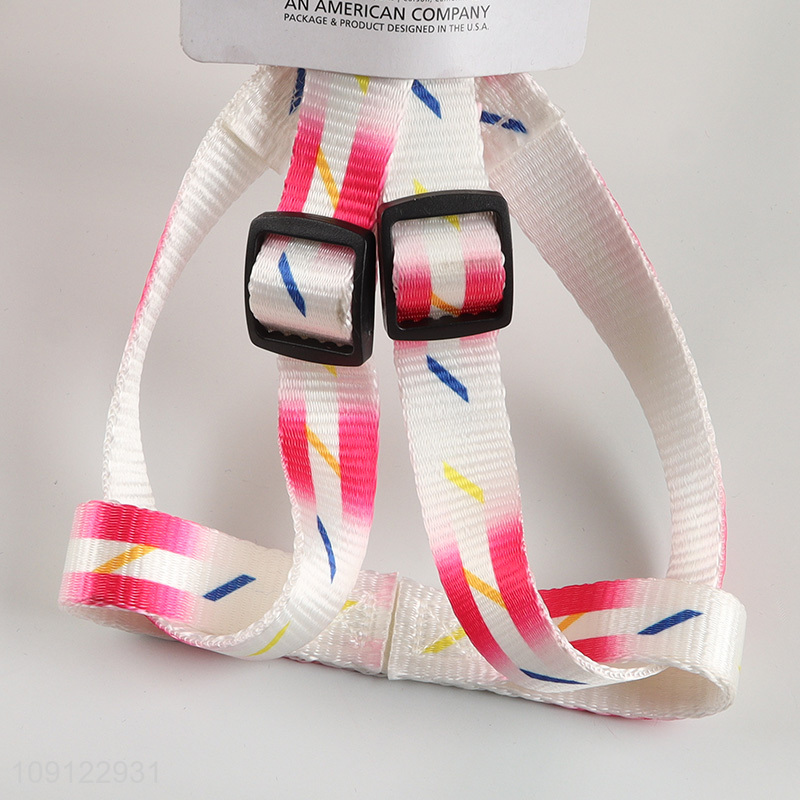 Factory Direct Sale Colorful Dog Harness Adjustable No Pull Dog Harness