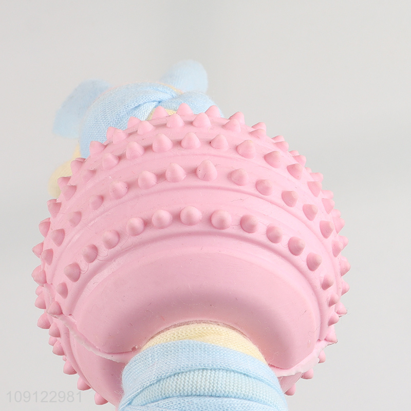 High Quality Durable Soft Non-Toxic Dog Puppy Teething Toys