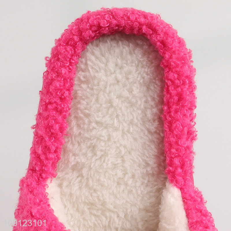 Wholesale Kids Winter Slippers Cute Indoor Slippers Fuzzy House Slippers