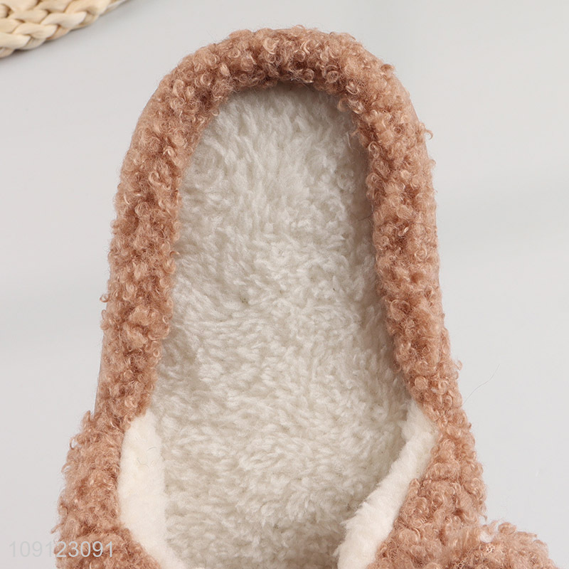 New Product Kids Slippers Cartoon Bear Slippers House Slippers for Winter