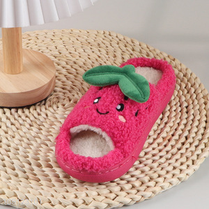 Wholesale Kids Winter Slippers Cute Indoor Slippers Fuzzy House Slippers