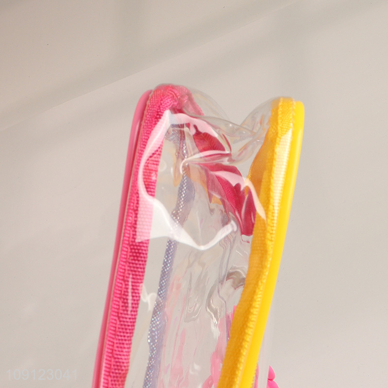 New Product Clear Waterproof PVC Handbag with Chain Strap for Women Ladies