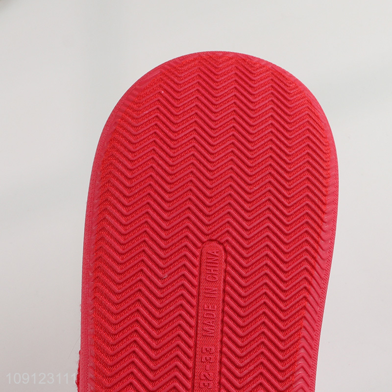 Facory Price Cute Winter Slippers Warm Fuzzy Indoor House Slippers for Kids