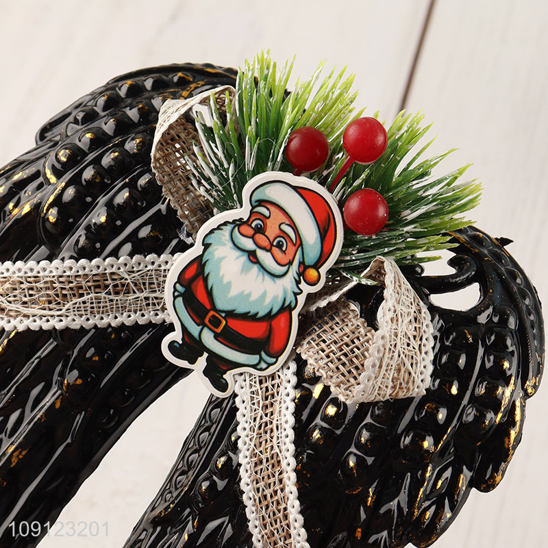 High quality christmas decoration plastic christmas hanging ornament for sale