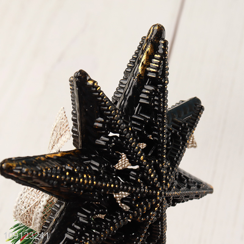 Good quality star shape christmas hanging ornament for christmas decoration