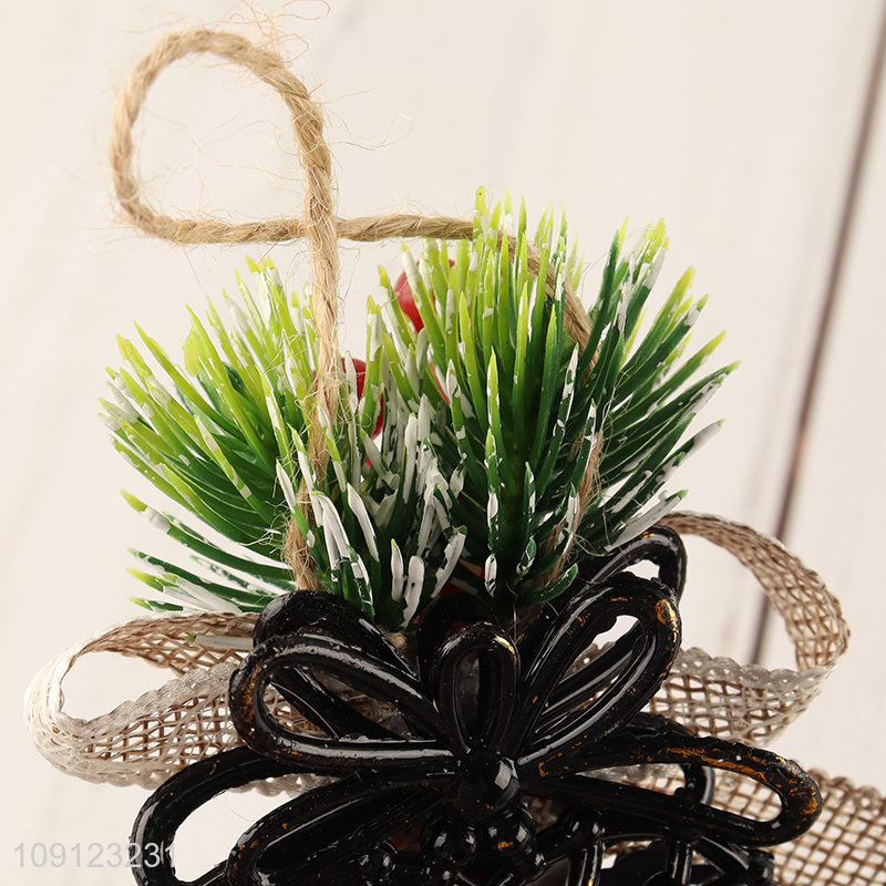 Good selling plastic christmas decoration christmas hanging ornament wholesale