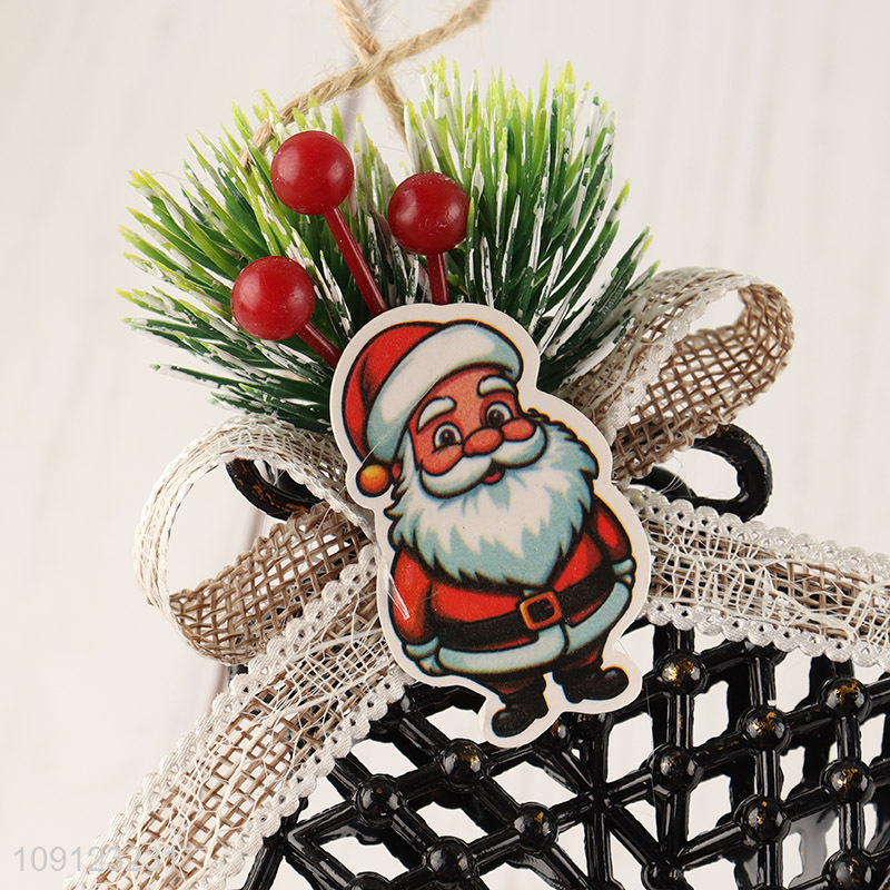 Good selling plastic christmas decoration christmas hanging ornament wholesale