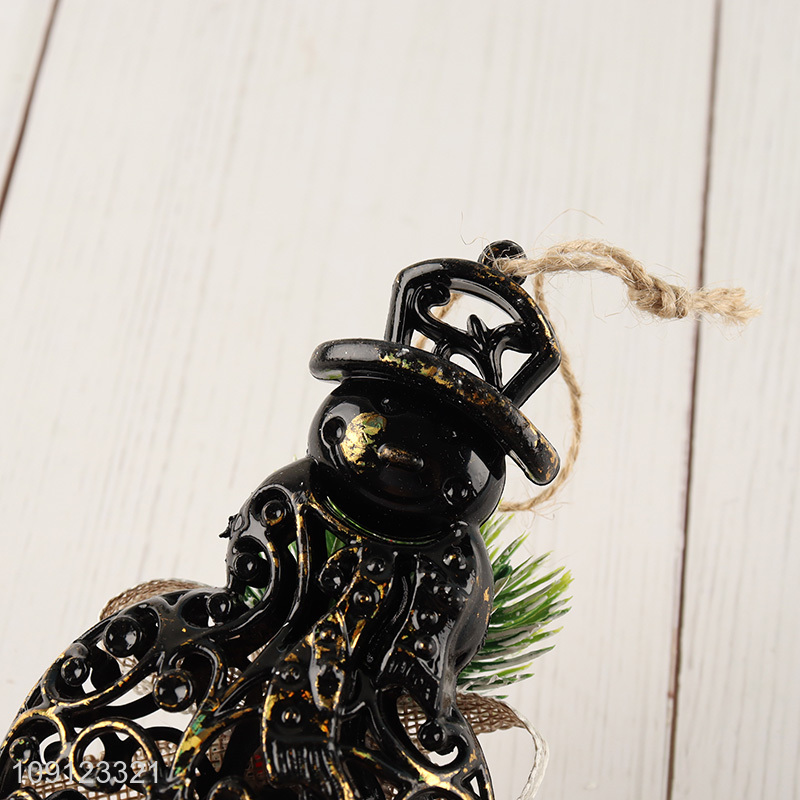 High quality christmas hanging ornament plastic christmas decoration for sale