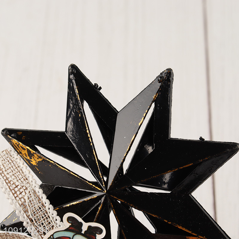 Popular products star shape xmas tree decoration christmas hanging ornament