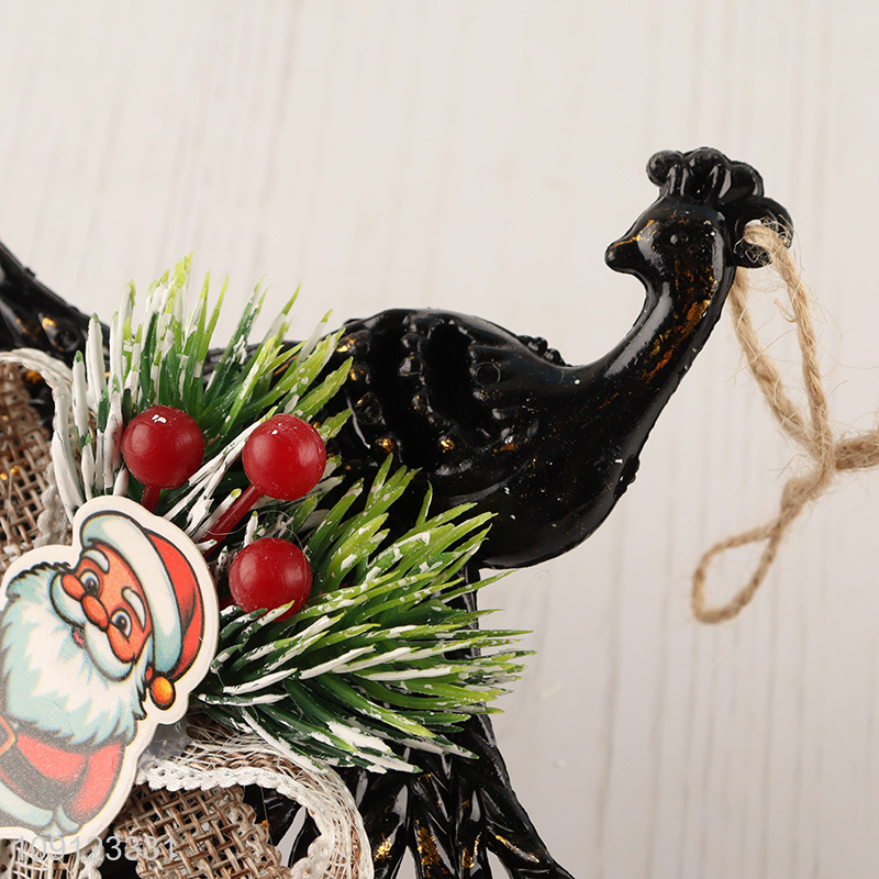 Good price plastic christmas hanging ornament christmas decoration for sale