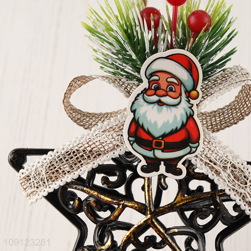 Top products star shape christmas hanging ornament for xmas tree decor