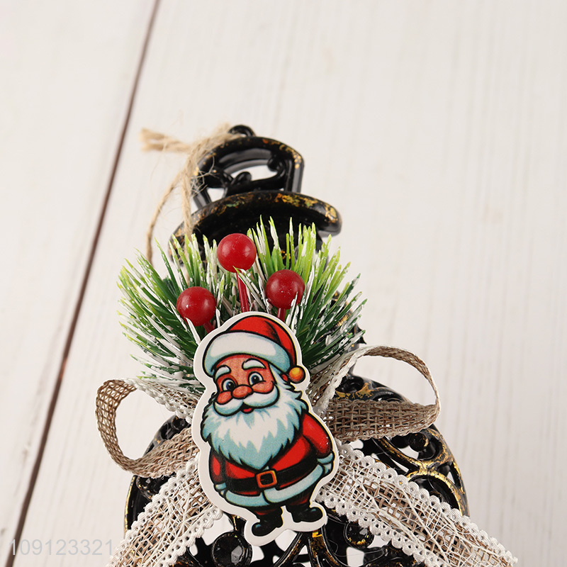 High quality christmas hanging ornament plastic christmas decoration for sale