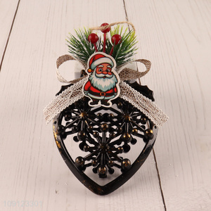 Low price plastic christmas hanging ornament for christmas decoration