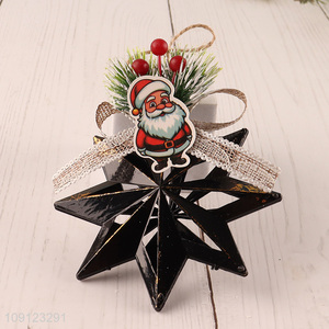 Popular products star shape xmas tree decoration christmas hanging ornament