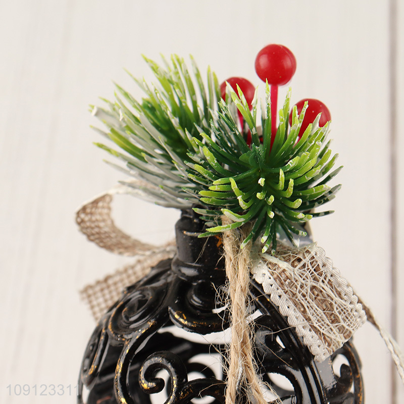 Most popular plastic home decor christmas decoration christmas hanging ornament