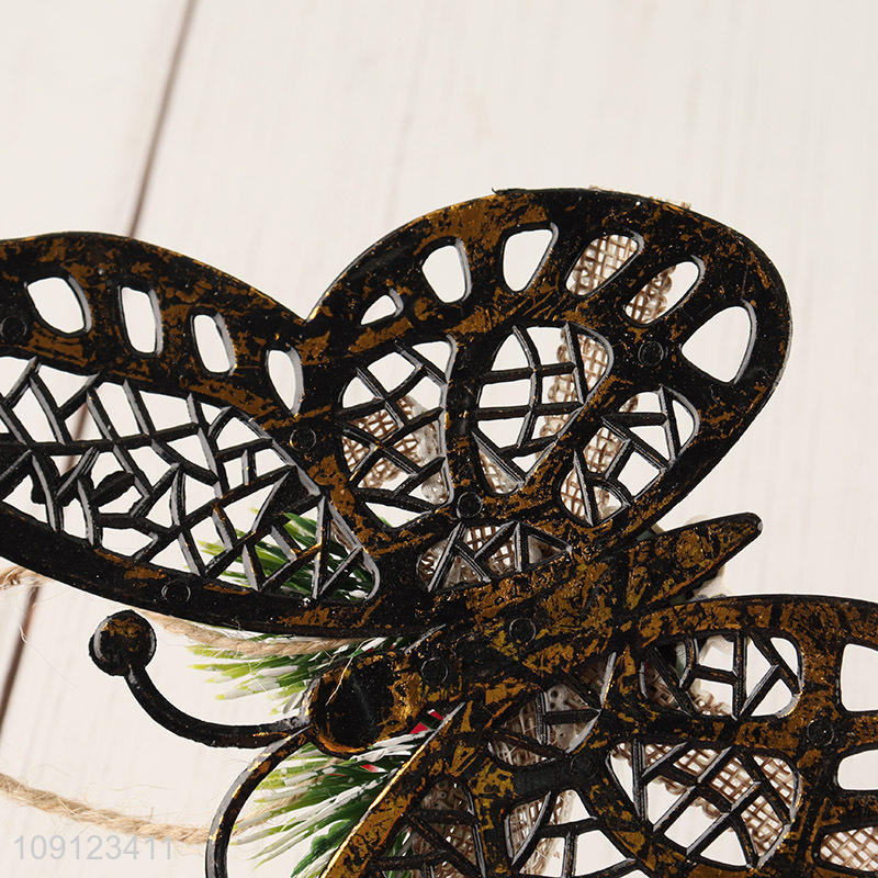 Hot products butterfly shape christmas hanging ornament christmas decoration