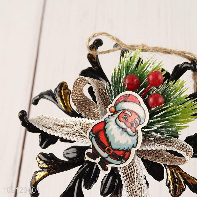 Top selling snowflake shape christmas hanging ornament christmas decoration