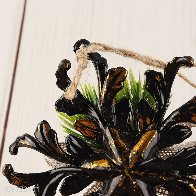 Top selling snowflake shape christmas hanging ornament christmas decoration