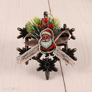 Latest design snowflake shape christmas hanging ornament christmas decoration