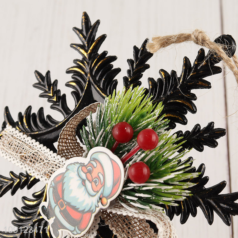 Best sale snowflake shape decorative christmas hanging ornament wholesale