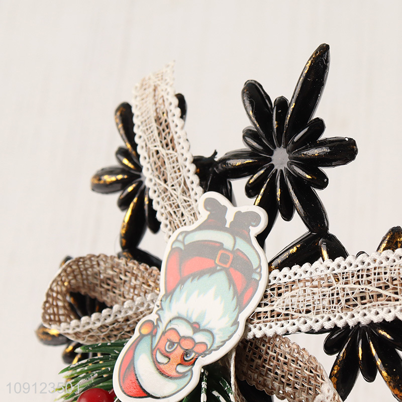 Latest design snowflake shape christmas hanging ornament christmas decoration